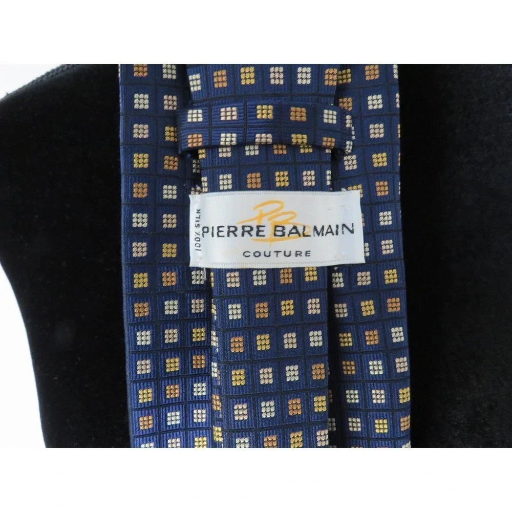 Pierre Balmain Silk Tie - Blue